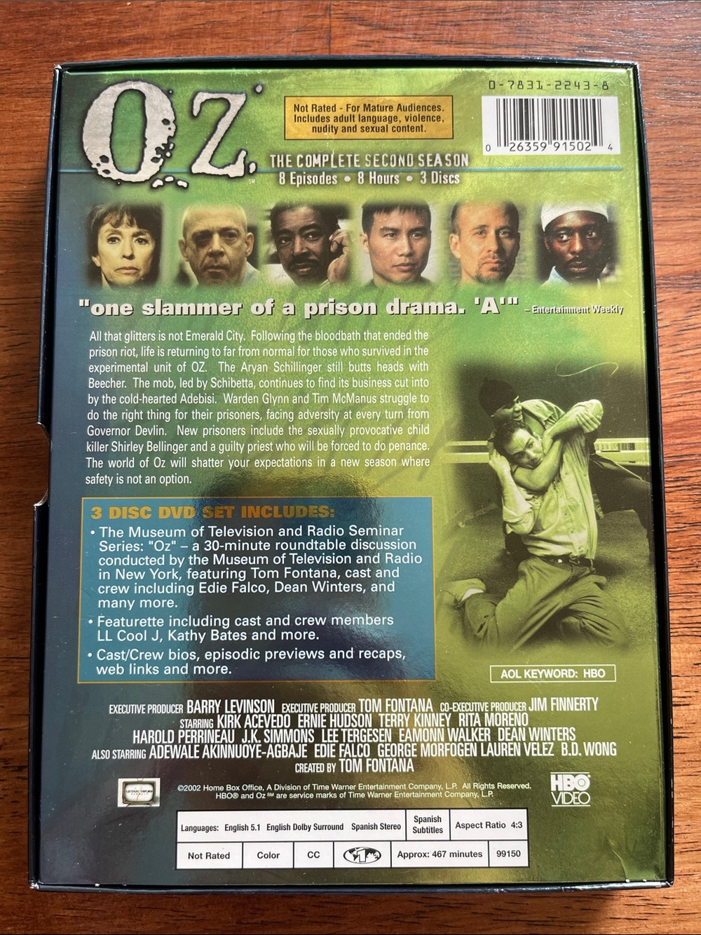 OZ Seasons 1-3 DVD Box Set - Picture 6 of 10